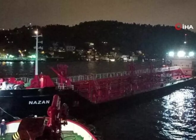 İstanbul Boğazı’nda Gemi Trafiği Askıya Alındı